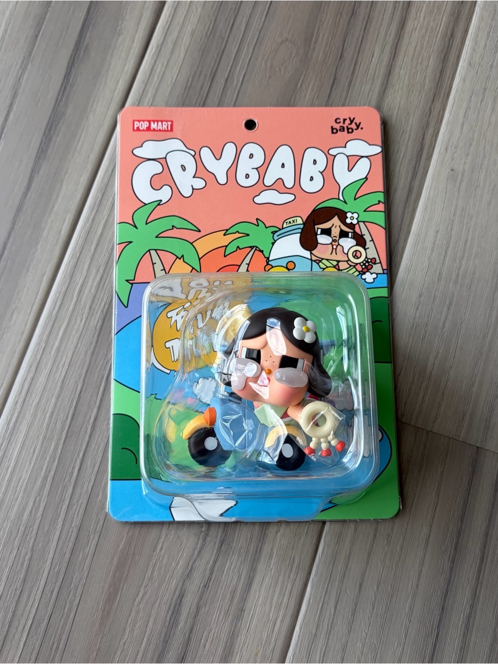 Crybaby Tuk Tuk Face Card Figure